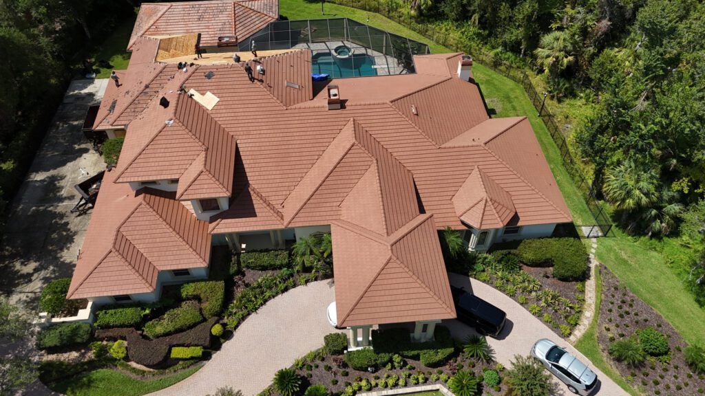 roof tiled house